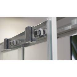 Kabina prysznicowa z brodzikiem kwadratowa - 80x80 cm Funkia Evo chrom DEANTE KYCP0088P