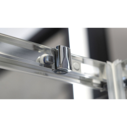 Kabina prysznicowa z brodzikiem prostokątna - 80x90 cm Funkia Evo chrom DEANTE KYCP0089P