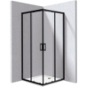 Kabina prysznicowa z brodzikiem kwadratowa - 90x90 cm Funkia Evo nero DEANTE KYCPN099P