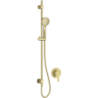 Zestaw prysznicowy podtynkowy z drążkiem Arnika złoty szczotkowany DEANTE NACR9TP