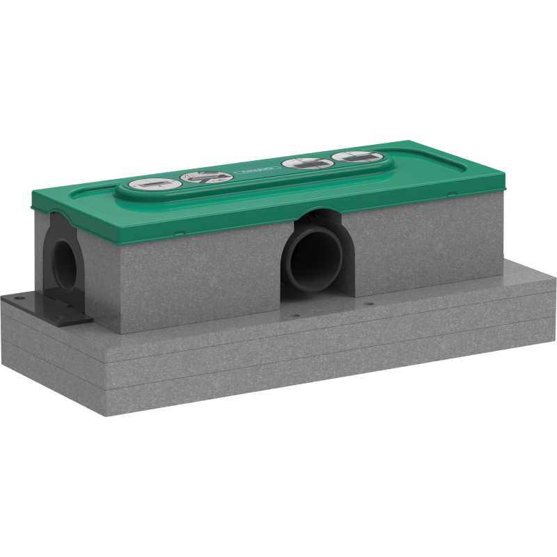 Zestaw podstawowy do odpływu liniowego, montaż standardowy uBox universal HANSGROHE 1001180