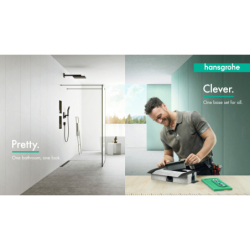 Zestaw podstawowy do odpływu liniowego, montaż standardowy uBox universal HANSGROHE 1001180