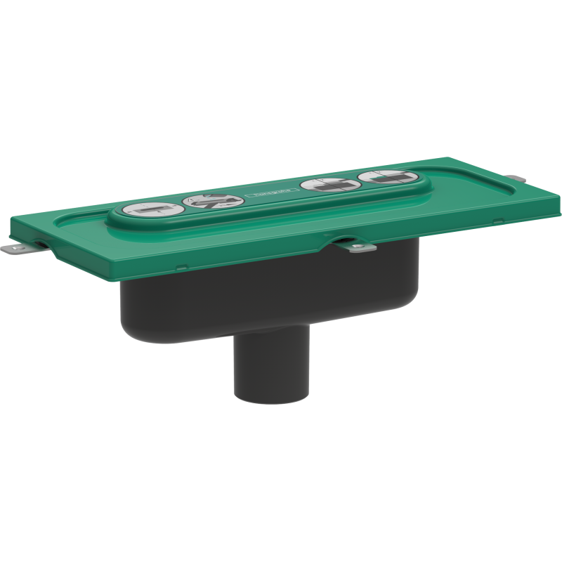 Zestaw podstawowy do odpływu liniowego, montaż wertykalny uBox universal HANSGROHE 1002180