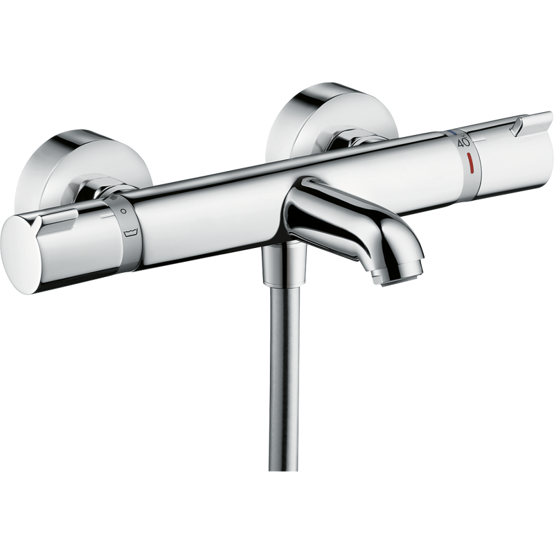 Bateria wannowa, termostatyczna, natynkowa Chrom Ecostat HANSGROHE 13112000