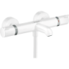 Bateria wannowa, termostatyczna, natynkowa Biały Matowy Ecostat Comfort HANSGROHE 13114700