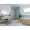Bateria wannowa, termostatyczna, natynkowa Biały Matowy Ecostat Comfort HANSGROHE 13114700