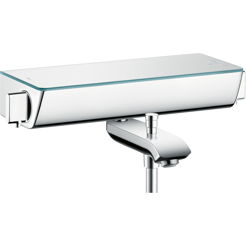 Bateria wannowa, termostatyczna, natynkowa Chrom Ecostat Select HANSGROHE 13141000