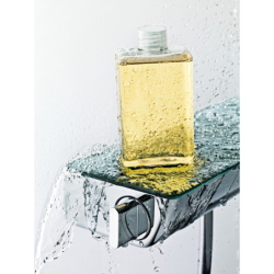 Bateria prysznicowa, termostatyczna, natynkowa Chrom Ecostat Select HANSGROHE 13161000