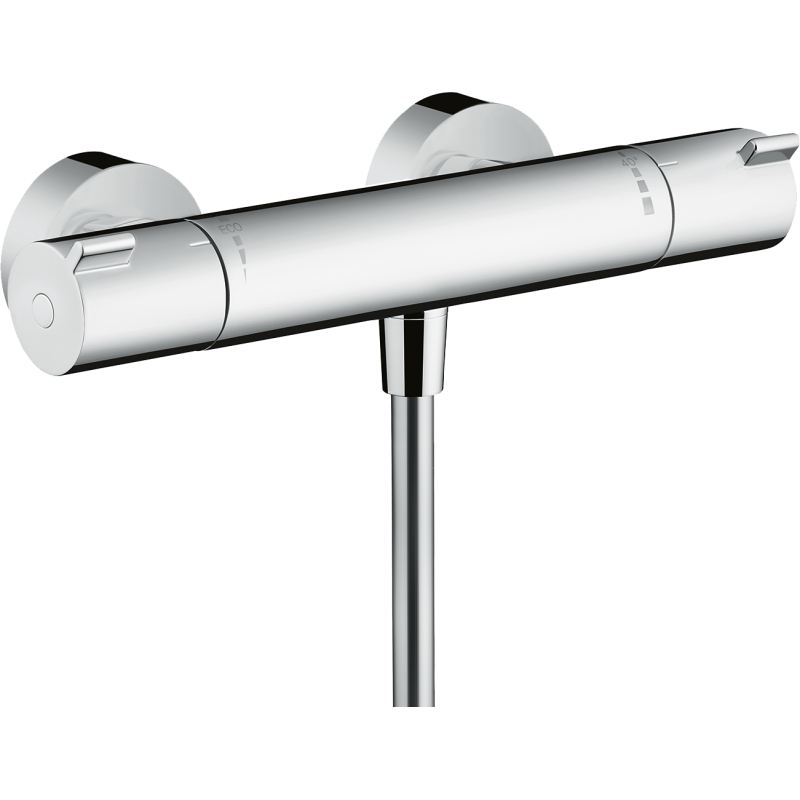 Bateria prysznicowa, termostatyczna, natynkowa Chrom Ecostat 1001 CL HANSGROHE 13211000