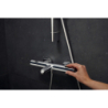 Bateria wannowa, termostatyczna, natynkowa Chrom Ecostat Fine HANSGROHE 13325000