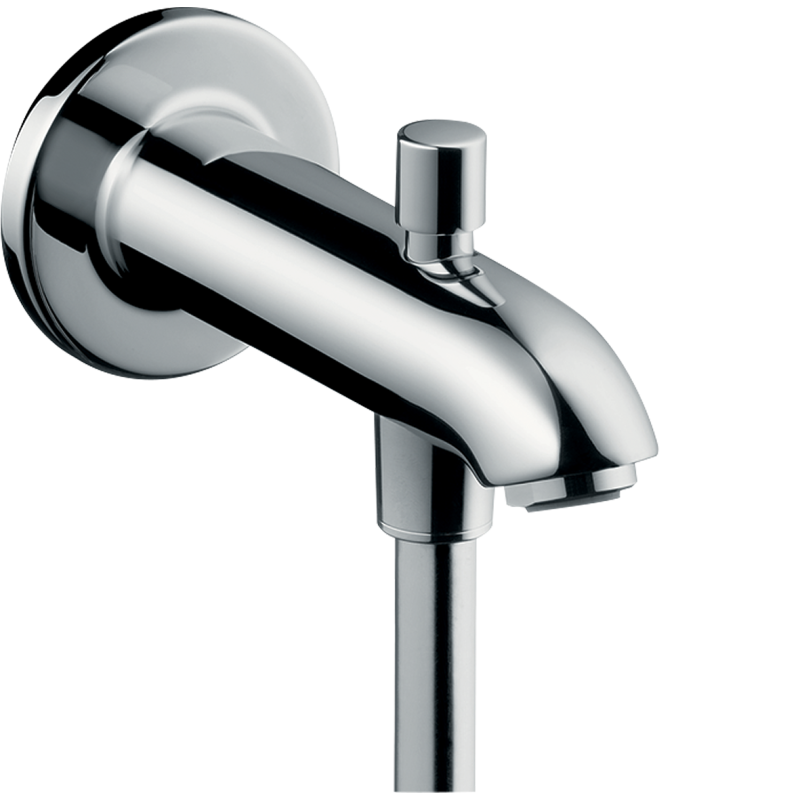 Wylewka wannowa 15,2 cm z przełącznikiem Chrom HANSGROHE 13423000