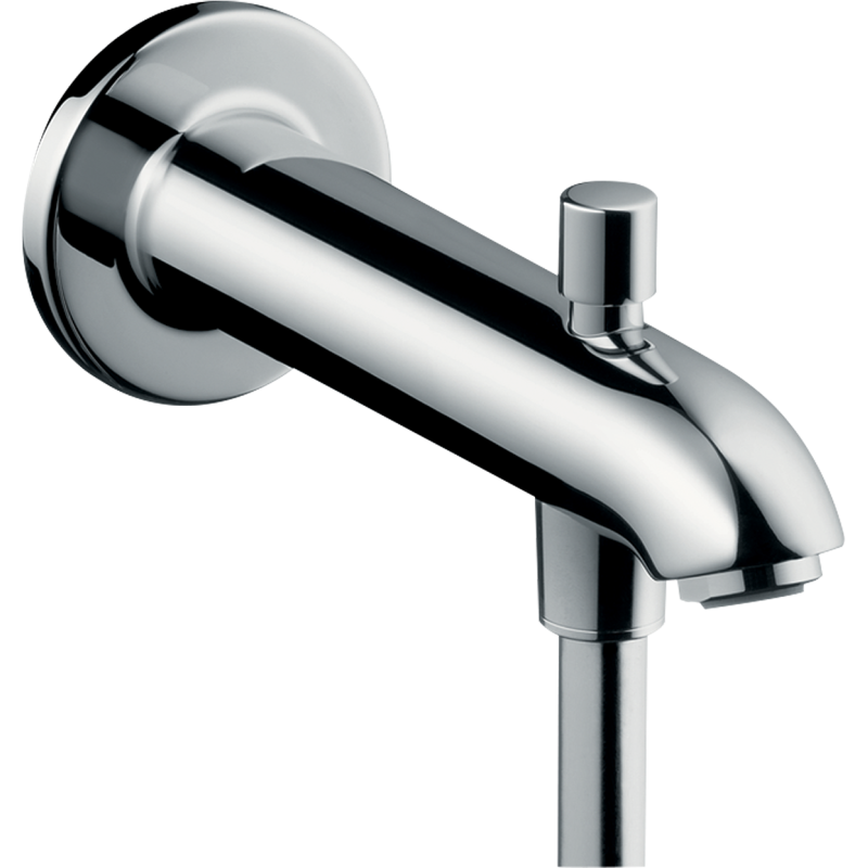Wylewka wannowa 22,8 cm z przełącznikiem Chrom HANSGROHE 13424000