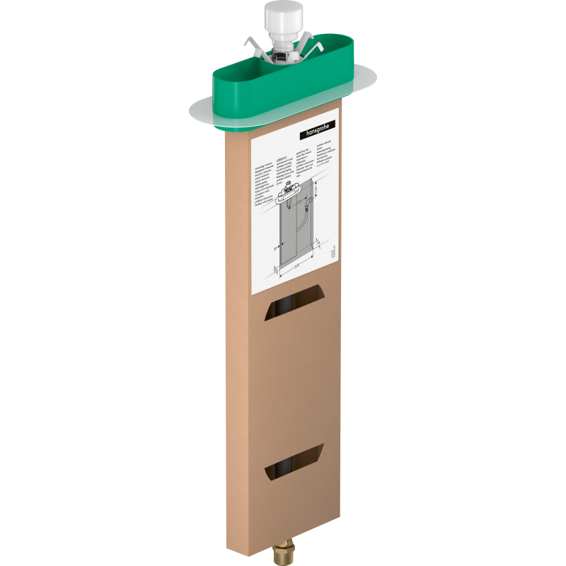 Zestaw podstawowy na brzeg wanny lub cokole z płytek sBox HANSGROHE 13560180