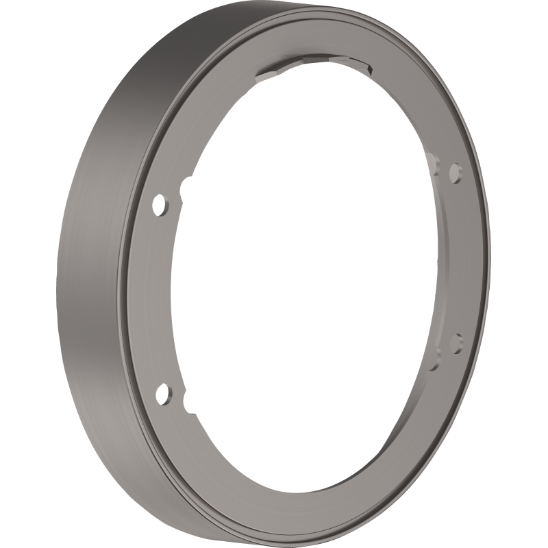 Element przedłużający 15 cm Czarny Chrom Szczotkowany HANSGROHE 13597340