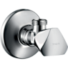 Zawór kątowy E, G 3/8 Chrom HANSGROHE 13902000