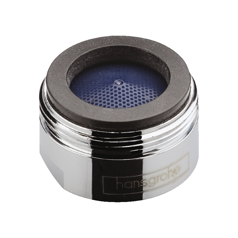 Perlator M24x1 z ogranicznikiem 25 l/min do wylewek i baterii wannowych, QuickClean Chrom HANSGROHE 13914000