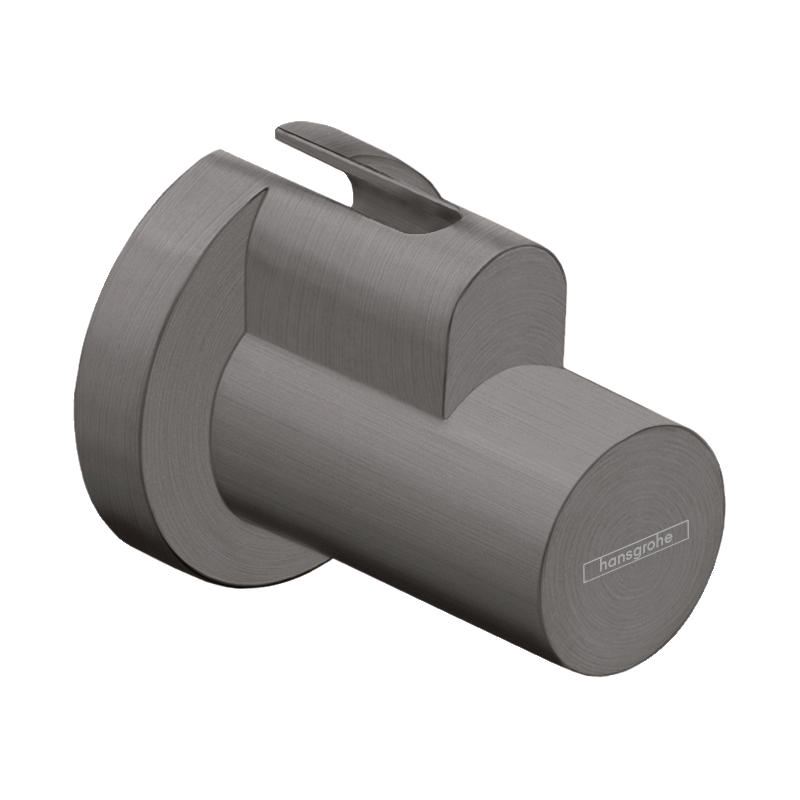 Osłona zaworu kątowego Czarny Chrom Szczotkowany HANSGROHE 13950340