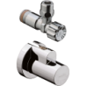 Zawór kątowy z osłoną, G 3/8 Chrom HANSGROHE 13954000