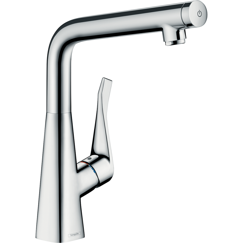 Jednouchwytowa bateria kuchenna 320, 1jet Chrom Metris Select M71 HANSGROHE 14883000