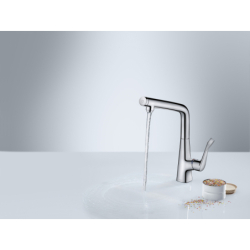 Jednouchwytowa bateria kuchenna 320, 1jet Chrom Metris Select M71 HANSGROHE 14883000