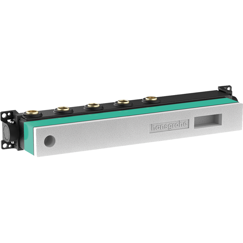 Zestaw podstawowy do modułu termostatycznego do 3 odbiorników, podtynkowy RainSelect HANSGROHE 15311180