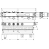 Zestaw podstawowy do modułu termostatycznego do 3 odbiorników, podtynkowy RainSelect HANSGROHE 15311180