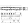 Zestaw podstawowy do modułu termostatycznego do 4 odbiorników, podtynkowy RainSelect HANSGROHE 15312180
