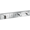 Bateria termostatyczna do 3 odbiorników ze zintegrowanym przyłączem i uchwytem, podtynkowa Chrom RainSelect HANSGROHE 15356000