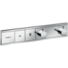 Bateria termostatyczna do 2 odbiorników, podtynkowa Chrom RainSelect HANSGROHE 15380000
