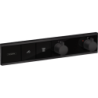 Bateria termostatyczna do 2 odbiorników, podtynkowa Czarny Matowy RainSelect HANSGROHE 15380670