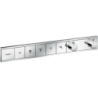 Bateria termostatyczna do 5 odbiorników, podtynkowa Chrom RainSelect HANSGROHE 15384000