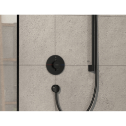 Bateria termostatyczna do 1 odbiornika, podtynkowa Czarny Matowy ShowerSelect Comfort S HANSGROHE 15553670