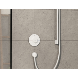 Bateria termostatyczna do 1 odbiornika, podtynkowa Biały Matowy ShowerSelect Comfort S HANSGROHE 15553700