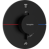 Bateria termostatyczna do 2 odbiorników, podtynkowa Czarny Matowy ShowerSelect Comfort S HANSGROHE 15556670