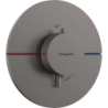 Bateria termostatyczna, podtynkowa Czarny Chrom Szczotkowany ShowerSelect Comfort S HANSGROHE 15559340