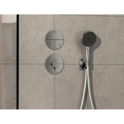 Bateria termostatyczna do 1 odbiornika z dodatkowym wyjściem, podtynkowa Chrom ShowerSelect Comfort S HANSGROHE 15562000