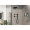 Bateria termo. do 1 odbiornika z dodatkowym wyjściem, podtynkowa Czarny Chrom brushed ShowerSelect Comfort S HANSGROHE 15562340