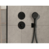 Bateria termostatyczna do 1 odbiornika z dodatkowym wyjściem, podtynkowa Czarny Matowy ShowerSelect Comfort S HANSGROHE 15562670