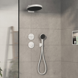 Bateria termostatyczna do 1 odbiornika z dodatkowym wyjściem, podtynkowa Biały Matowy ShowerSelect Comfort S HANSGROHE 15562700