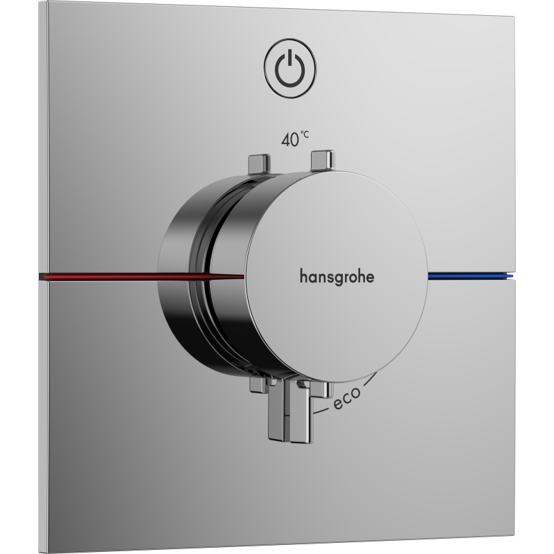 Bateria termostatyczna do 1 odbiornika, podtynkowa Chrom ShowerSelect Comfort E HANSGROHE 15571000