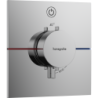 Bateria termostatyczna do 1 odbiornika, podtynkowa Chrom ShowerSelect Comfort E HANSGROHE 15571000