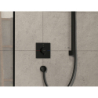 Bateria termostatyczna do 1 odbiornika, podtynkowa Czarny Matowy ShowerSelect Comfort E HANSGROHE 15571670