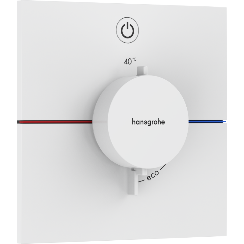 Bateria termostatyczna do 1 odbiornika, podtynkowa Biały Matowy ShowerSelect Comfort E HANSGROHE 15571700