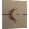 Bateria termostatyczna do 2 odbiorników, podtynkowa Brąz Szczotkowany ShowerSelect Comfort E HANSGROHE 15572140