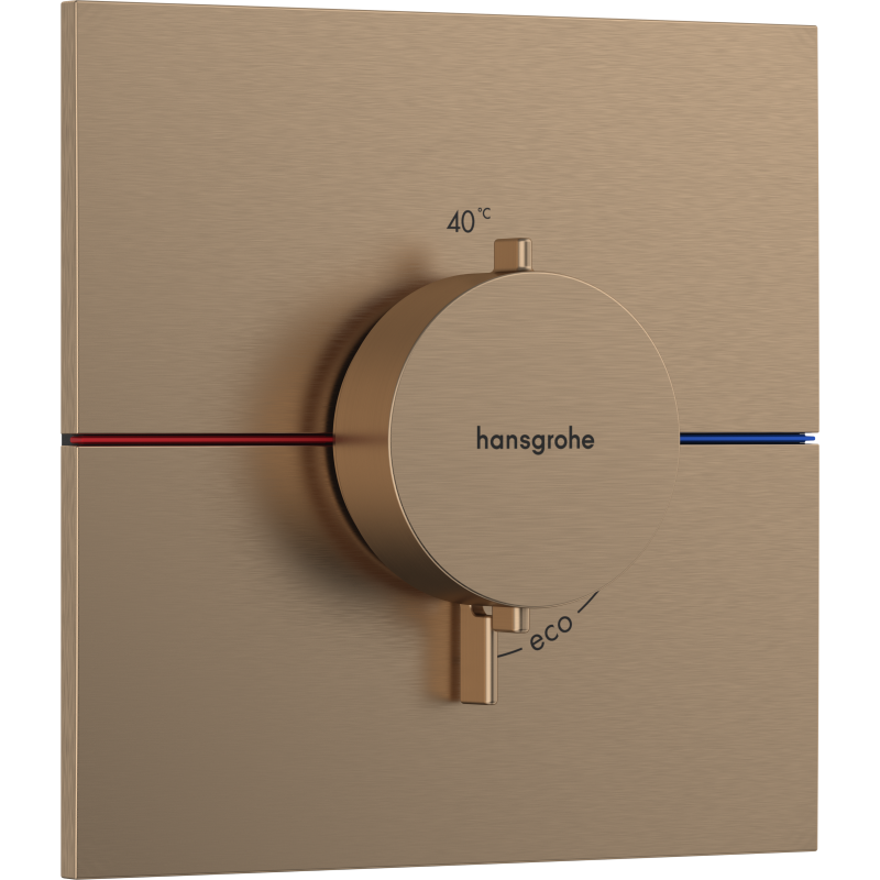 Bateria termostatyczna, podtynkowa Brąz Szczotkowany ShowerSelect Comfort E HANSGROHE 15574140