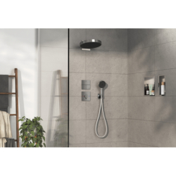 Bateria termostatyczna do 1 odbiornika z dodatkowym wyjściem, podtynkowa Chrom ShowerSelect Comfort E HANSGROHE 15575000