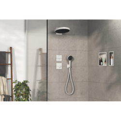 Bateria termostatyczna do 1 odbiornika z dodatkowym wyjściem, podtynkowa Biały Matowy ShowerSelect Comfort E HANSGROHE 15575700