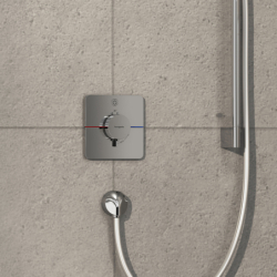 Bateria termostatyczna do 1 odbiornika, podtynkowa Chrom ShowerSelect Comfort Q HANSGROHE 15581000