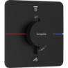 Bateria termostatyczna do 2 odbiorników, podtynkowa Czarny Matowy ShowerSelect Comfort Q HANSGROHE 15583670