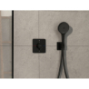 Bateria termostatyczna do 2 odbiorników, podtynkowa Czarny Matowy ShowerSelect Comfort Q HANSGROHE 15583670